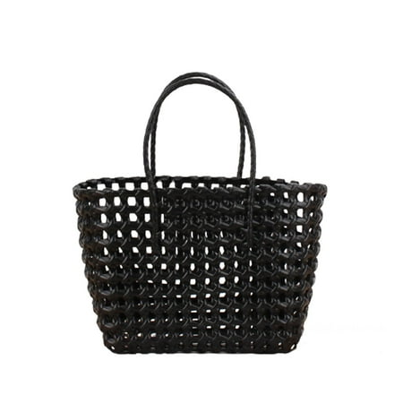 PVC Woven Tote Bag Shopping Basket Waterproof Beach Plastic Women Bag Woven Shopping Tote Bag Vegetable Basket Beach Bag Picnic Basket
PVC Woven Tote Bag Shopping Basket Waterproof Beach Plastic Women Bag Woven Shopping Tote Bag Vegetable Basket Beach Bag Picnic Basket