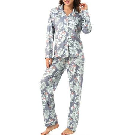 cheibear Women s Sleepwear Loungewear Cute Print with Pants Soft Long Sleeve Pajama Set
cheibear Women s Sleepwear Loungewear Cute Print with Pants Soft Long Sleeve Pajama Set