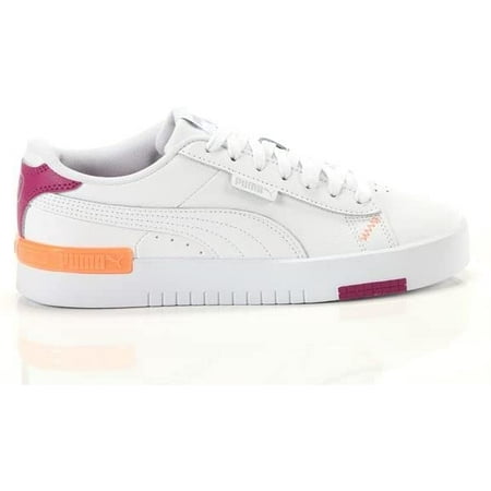 PUMA Womens Jada White-Festival Fuchsia-Silver 380751 10 8.5