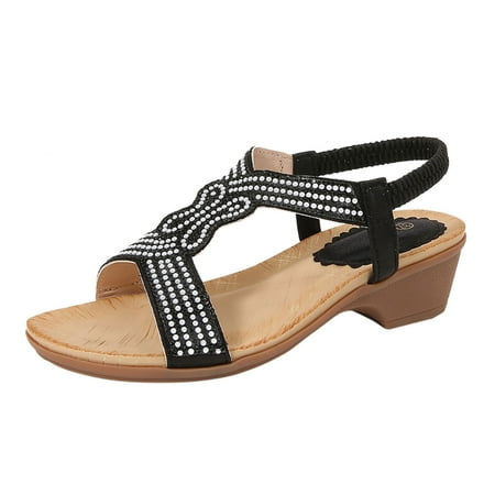 Women S Sandals Summer Fashion Bohemian Butterfly Diamond Platform Wedge Shoes
Women S Sandals Summer Fashion Bohemian Butterfly Diamond Platform Wedge Shoes