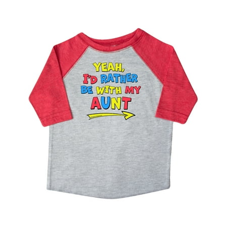 Inktastic Yeah I d Rather be with My Aunt in Red Yellow and Blue Gift Toddler Boy or Toddler Girl T-Shirt
Inktastic Yeah I d Rather be with My Aunt in Red Yellow and Blue Gift Toddler Boy or Toddler Girl T-Shirt