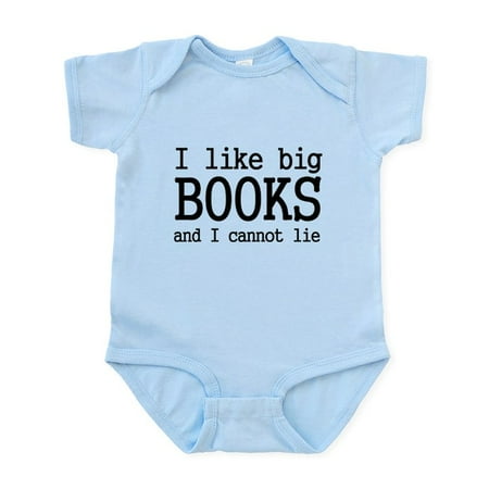 CafePress - I Like Big Books And I Cannot Infant Bodysuit - Baby Light Bodysuit Size Newborn - 24 Months
CafePress - I Like Big Books And I Cannot Infant Bodysuit - Baby Light Bodysuit Size Newborn - 24 Months