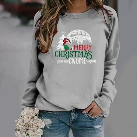 jsaierl Christmas Sweatshirts for Women Crew Neck Long Sleeve Shirts Christmas Print Tops Plus Size Casual Blouse Tee Pullover Christmas Gifts for Teen Girls
jsaierl Christmas Sweatshirts for Women Crew Neck Long Sleeve Shirts Christmas Print Tops Plus Size Casual Blouse Tee Pullover Christmas Gifts for Teen Girls