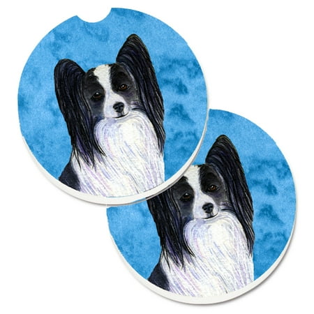 Carolines Treasures SS4781-BUCARC Blue Papillon Set of 2 Cup Holder Car Coasters Large multicolor
Carolines Treasures SS4781-BUCARC Blue Papillon Set of 2 Cup Holder Car Coasters Large multicolor