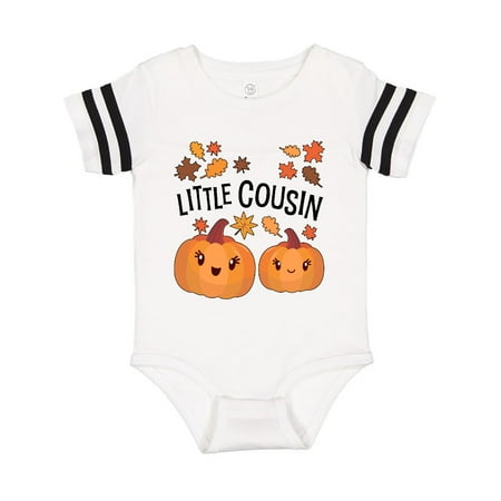 Inktastic Little Cousin Pumpkins with Fall Leaves Gift Baby Boy or Baby Girl Bodysuit
Inktastic Little Cousin Pumpkins with Fall Leaves Gift Baby Boy or Baby Girl Bodysuit