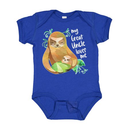 Inktastic My Great Uncle Loves Me Cute Sloth and Baby Gift Baby Boy or Baby Girl Bodysuit
Inktastic My Great Uncle Loves Me Cute Sloth and Baby Gift Baby Boy or Baby Girl Bodysuit