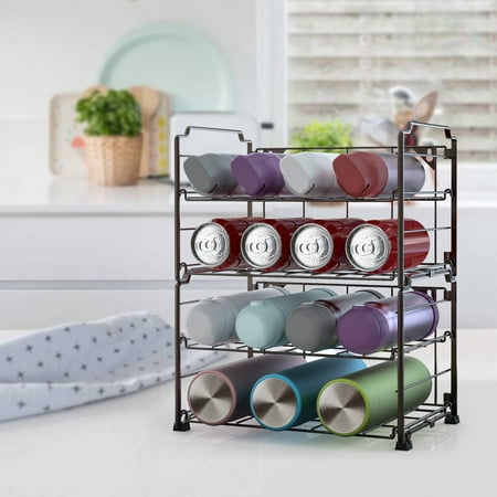 Auledio Water Bottle Organizer Rack Adjustable Wine Rack 2 Pack Bottle Organization and Storage Rack (Bronze)
Auledio Water Bottle Organizer Rack Adjustable Wine Rack 2 Pack Bottle Organization and Storage Rack (Bronze)