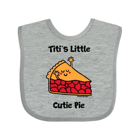 Inktastic Titi s little Cutie Pie Gift Baby Boy or Baby Girl Bib