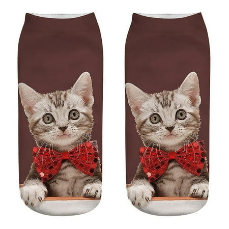Pxiakgy socks for women Uni Funny 3D Fashion Cat Printed Casual Socks Cute Low Cut Ankle Socks D + One size
Pxiakgy socks for women Uni Funny 3D Fashion Cat Printed Casual Socks Cute Low Cut Ankle Socks D + One size