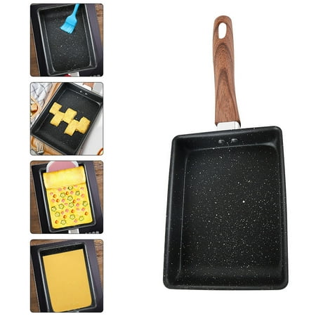 Tamagoyaki Pan 1pc Tamagoyaki Pan Square Skillet Non Stick Omelette Pan Household Frying Pan
Tamagoyaki Pan 1pc Tamagoyaki Pan Square Skillet Non Stick Omelette Pan Household Frying Pan