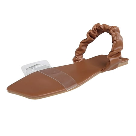 CYMMPU Women s Slippers Summer Women Slip-On Open Toe Flat Slippers Breathable Sandals Beach Shoes
CYMMPU Women s Slippers Summer Women Slip-On Open Toe Flat Slippers Breathable Sandals Beach Shoes