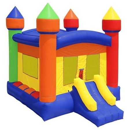 Inflatable HQ Commercial Grade Bounce House 100% PVC Castle 16 x 16 Jump with Blower