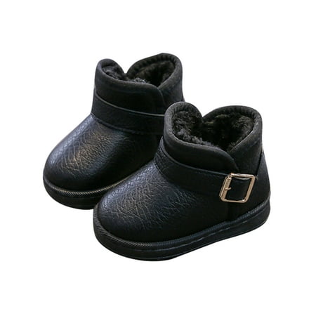 Difumos Toddler Girl Shoes Non-Slip Flat Snow Boot Ankle Booties Walking Plush Lined Winter Boots Black-1 13C
Difumos Toddler Girl Shoes Non-Slip Flat Snow Boot Ankle Booties Walking Plush Lined Winter Boots Black-1 13C