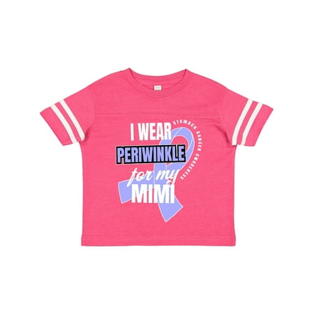 Inktastic I Wear Periwinkle for My Mimi Stomach Cancer Awareness Gift Toddler Boy or Toddler Girl T-Shirt
Inktastic I Wear Periwinkle for My Mimi Stomach Cancer Awareness Gift Toddler Boy or Toddler Girl T-Shirt