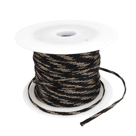 Car Audio Sleeving Braided Polyester Cable Cover Protector 100m x 5mm Car Audio Sleeving Braided Polyester Cable Cover Protector 100m x 5mm