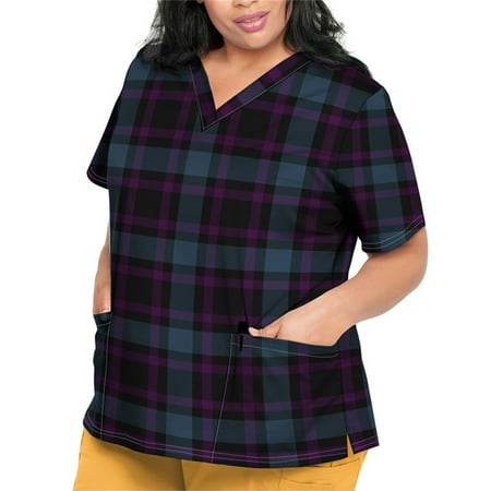 Sksloeg Scrub Tops for Women Azik Ethnic Printed Short Sleeve V-Neck Lightweight Easy Fit Shirts Tee Tops with Pockets Dark Blue XXXXL
Sksloeg Scrub Tops for Women Azik Ethnic Printed Short Sleeve V-Neck Lightweight Easy Fit Shirts Tee Tops with Pockets Dark Blue XXXXL