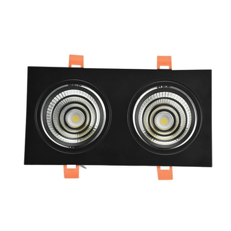 LED Light Double Head LED Recessed Ceiling Light Eye Protection Angle 6000K White Light For Cafes For Restaurants For Kitchen
LED Light Double Head LED Recessed Ceiling Light Eye Protection Angle 6000K White Light For Cafes For Restaurants For Kitchen