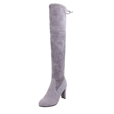 HGWXX7 Women Boots Winter Over The Knee Boots Long Boots Comfort Square Heels Shoes Fall Shoes
HGWXX7 Women Boots Winter Over The Knee Boots Long Boots Comfort Square Heels Shoes Fall Shoes