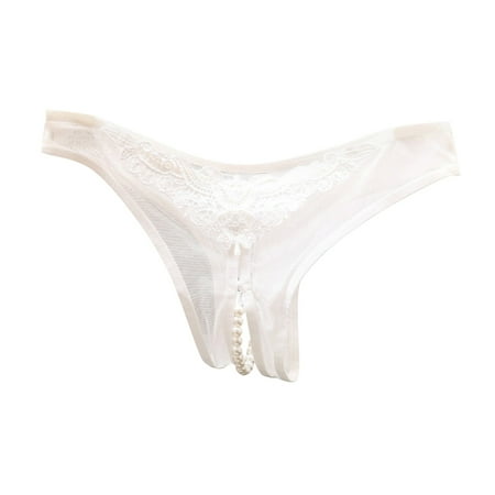 NECHOLOGY Women Sexy Underwear Lace Open Cut Pearl Massage Hollow Low Waist Triangle G String Pants Athletic Panties for Girls Underpants White One Size
NECHOLOGY Women Sexy Underwear Lace Open Cut Pearl Massage Hollow Low Waist Triangle G String Pants Athletic Panties for Girls Underpants White One Size
