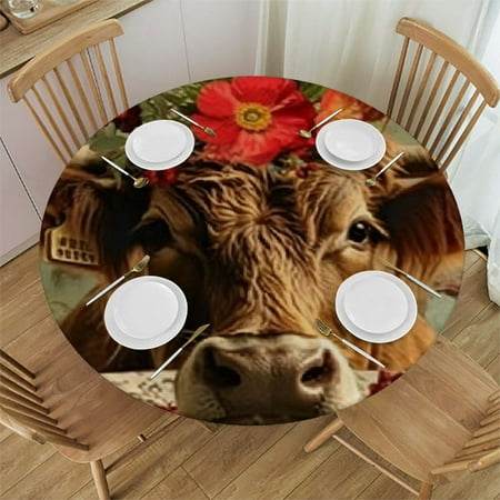 Autua Flowers Round Tablecloth Stain-Resistant Washable for Indoor Outdoor Restaurants Weddings Parties 100% Polyester Waterproof Fabric 42 -46
Autua Flowers Round Tablecloth Stain-Resistant Washable for Indoor Outdoor Restaurants Weddings Parties 100% Polyester Waterproof Fabric 42 -46