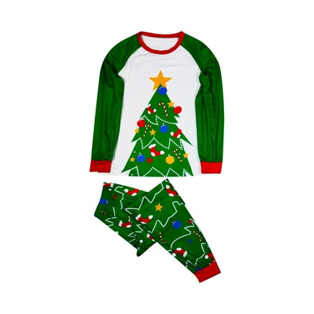 Felirenzacia Matching Family Christmas Pajamas Set Christmas Pjs For Family Set Red Plaid Top And Long Pants Sleepwear Sets