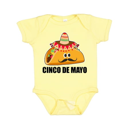 Inktastic Cinco De Mayo with Taco with Eyes Mustache and Sombrero Gift Baby Boy or Baby Girl Bodysuit
Inktastic Cinco De Mayo with Taco with Eyes Mustache and Sombrero Gift Baby Boy or Baby Girl Bodysuit