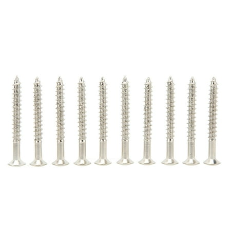 Guitar Neckplate Mounting Screw Stainless Steel Guitar Neck Mounting Screws Sturdy For Assembly
Guitar Neckplate Mounting Screw Stainless Steel Guitar Neck Mounting Screws Sturdy For Assembly