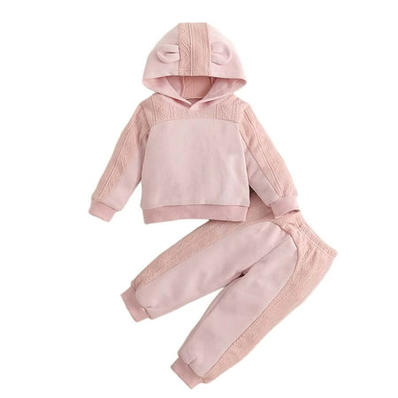 LAPAKIDS Baby Girls Clothes Infant Girl Hoodie Outfits Pink Hoodie + Long pants 3-6 Months
LAPAKIDS Baby Girls Clothes Infant Girl Hoodie Outfits Pink Hoodie + Long pants 3-6 Months