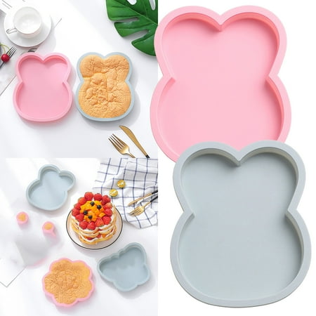 WNG Washable Silicone Cake Cake Candy Chocolate Decorating Tray DIY Craft Project