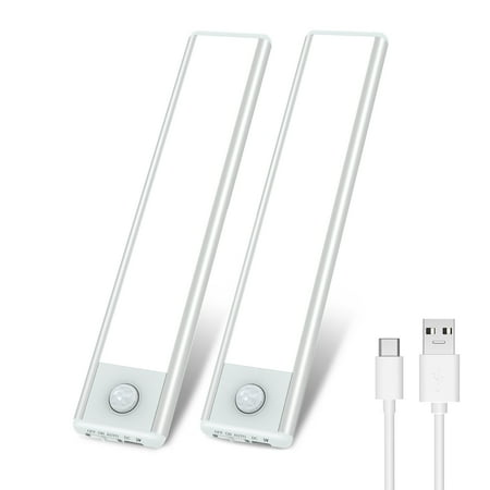 Closet Lights AMIR Motion Sensor Light LED Under Cabinet Light Rechargeable Stairs Light Night Light for Hallway Stairs Bedroom Bathroom Kitchen 2 Packs
Closet Lights AMIR Motion Sensor Light LED Under Cabinet Light Rechargeable Stairs Light Night Light for Hallway Stairs Bedroom Bathroom Kitchen 2 Packs
