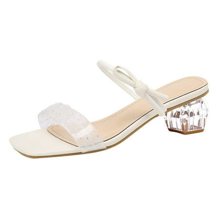 WANYNG Women Sandals Spring And Summer Fashion Mesh Rhinestone Heel Casual Womens Thong Sandals Size 10 Womens High Heels Sandals
WANYNG Women Sandals Spring And Summer Fashion Mesh Rhinestone Heel Casual Womens Thong Sandals Size 10 Womens High Heels Sandals