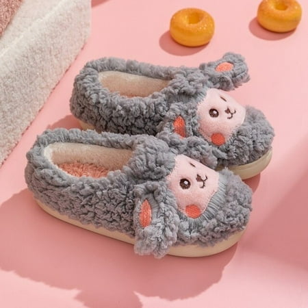 PIKADINGNIS House Slipper Fluffy Womens Winter Kawaii Cartoon Bunny Bear Plush Contton Anti Skid Indoor Funny Cute Female Fuzzy Shoes Flat
PIKADINGNIS House Slipper Fluffy Womens Winter Kawaii Cartoon Bunny Bear Plush Contton Anti Skid Indoor Funny Cute Female Fuzzy Shoes Flat