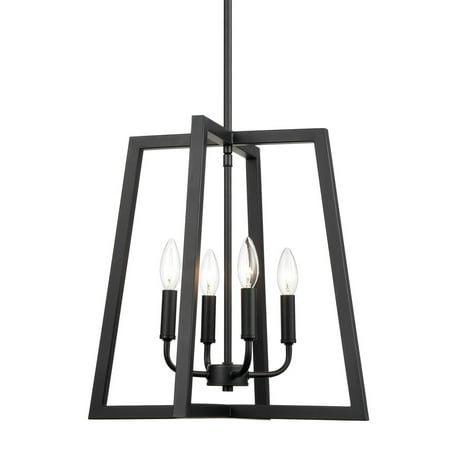 Millennium Lighting 8144 4 Light 17 Wide Multi Light Pendant - Black
