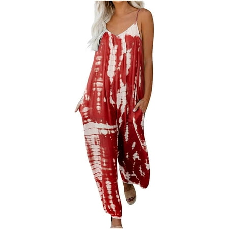 CebDs 2023 Summer Jumpsuit for Women Women s Causal Tank Jumpsuits Sleeveless Drawstring Elastic Waist Loose Summer Romper
CebDs 2023 Summer Jumpsuit for Women Women s Causal Tank Jumpsuits Sleeveless Drawstring Elastic Waist Loose Summer Romper