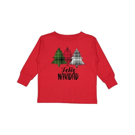 Inktastic Feliz Navidad Plaid Trees Gift Toddler Boy or Toddler Girl Long Sleeve T-Shirt
Inktastic Feliz Navidad Plaid Trees Gift Toddler Boy or Toddler Girl Long Sleeve T-Shirt
