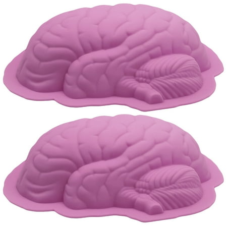 2pcs Brain Shaped Halloween Cake Mould Baking Tools Creative Baking Tools (Pink)
2pcs Brain Shaped Halloween Cake Mould Baking Tools Creative Baking Tools (Pink)