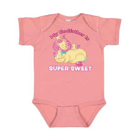 Inktastic My Godfather Is Super Sweet Cotton Candy Lions Gift Baby Boy or Baby Girl Bodysuit
Inktastic My Godfather Is Super Sweet Cotton Candy Lions Gift Baby Boy or Baby Girl Bodysuit