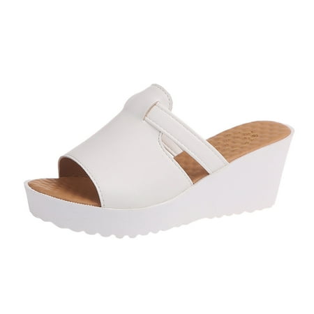 HUPTTEW Women s Fashion Casual Slip On Wedges Thick Platforms Shoes Outdoor Slippers
HUPTTEW Women s Fashion Casual Slip On Wedges Thick Platforms Shoes Outdoor Slippers