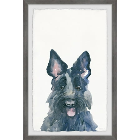 Parvez Taj Cute Irish Wolfhound Framed Wall Art