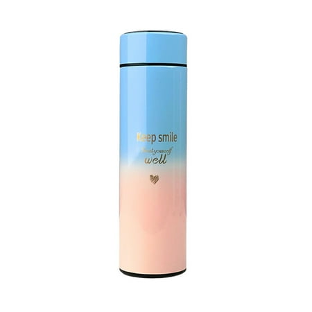 Stainless-Steel Vacuum Thermoses Cup Stay Hot or Cold for 24 Hours Gradient Color Thermoses Travel Modern Mug Blue Powder Gradient
Stainless-Steel Vacuum Thermoses Cup Stay Hot or Cold for 24 Hours Gradient Color Thermoses Travel Modern Mug Blue Powder Gradient
