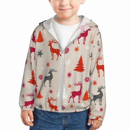 Sun Hoodie for Kids Simple Painted Deer Trees Stars Long Sleeve Swim Fishing Shirts Sun Protection Zip Up Jacket Clothing Athletic Hoodie
Sun Hoodie for Kids Simple Painted Deer Trees Stars Long Sleeve Swim Fishing Shirts Sun Protection Zip Up Jacket Clothing Athletic Hoodie