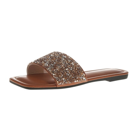 Kukoosong Sandals Women Beach Sandals Summer Non-Slip Causal Slippers Flat Sandals for Women Brown 38
Kukoosong Sandals Women Beach Sandals Summer Non-Slip Causal Slippers Flat Sandals for Women Brown 38