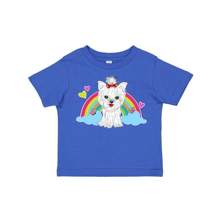 Inktastic Yorkshire Terrier Cute Yorkie Gift Toddler Toddler Girl T-Shirt