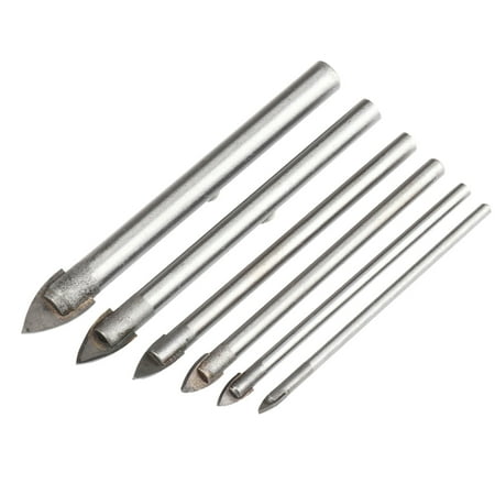 6Pcs 3-10Mm Ceramic Tile Bit Diamond Glass Hard Tiles Spade Drill Ground Carbide Tip
6Pcs 3-10Mm Ceramic Tile Bit Diamond Glass Hard Tiles Spade Drill Ground Carbide Tip
