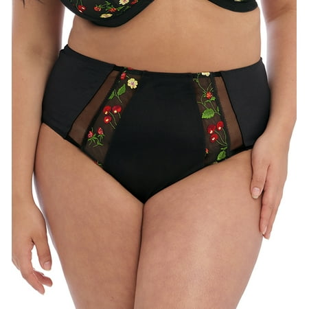 Women s Elomi Best EL0951 Samira Full Brief Panty (Black XL)