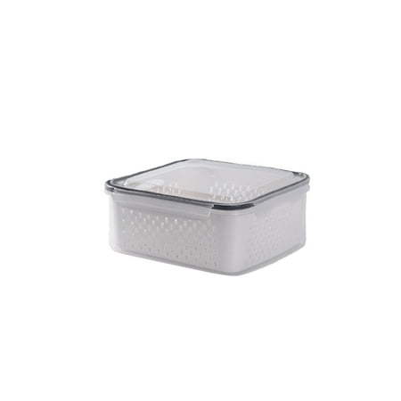 Virmaxy Discount 1 Pack Fruit And Vegetable Storage Containers For For Fridge Draining Fresh Container 3 In 1 Product Storage Container With Lid And Colander
Virmaxy Discount 1 Pack Fruit And Vegetable Storage Containers For For Fridge Draining Fresh Container 3 In 1 Product Storage Container With Lid And Colander