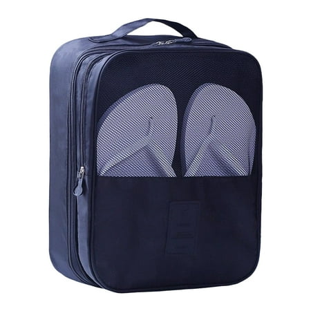 maytalsoy Shoes Storage Bag Sneakers Mesh Hole Dust Proof Zipper Pouch Oxford Fabric Shoe Holder Organizer for Household Travel Navy Blue
maytalsoy Shoes Storage Bag Sneakers Mesh Hole Dust Proof Zipper Pouch Oxford Fabric Shoe Holder Organizer for Household Travel Navy Blue