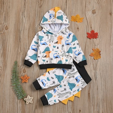 Hunpta Infant Baby Boys Dinosaur Print Hoodie Clothes Sweatshirt Tops+Pants Outfits Set
Hunpta Infant Baby Boys Dinosaur Print Hoodie Clothes Sweatshirt Tops+Pants Outfits Set