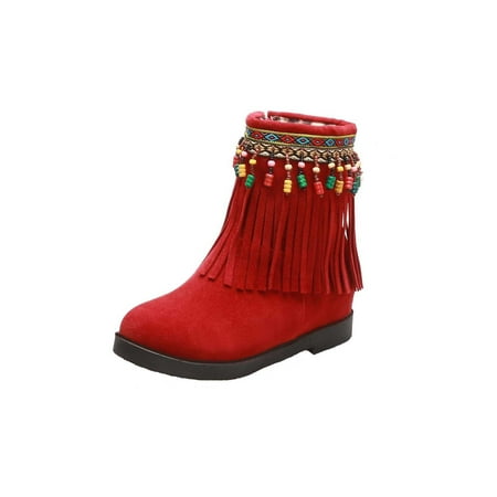 PRINxy Fashion Plus Size Boots Women Autumn Low Heel Boots Retro Fringe Short Boots Ankle Boots Red 38
PRINxy Fashion Plus Size Boots Women Autumn Low Heel Boots Retro Fringe Short Boots Ankle Boots Red 38