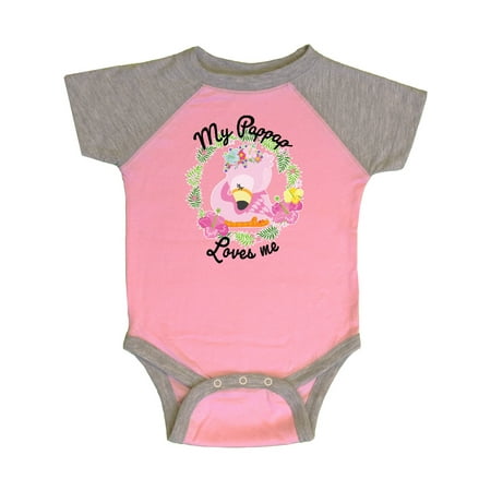 Inktastic Baby Flamingo My Pappap Loves Me with Flower Wreath Gift Baby Boy or Baby Girl Bodysuit
Inktastic Baby Flamingo My Pappap Loves Me with Flower Wreath Gift Baby Boy or Baby Girl Bodysuit